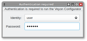 Veyon. Аутентификация пользователя