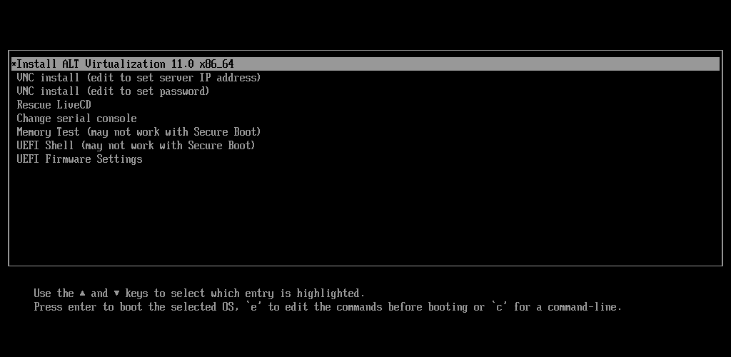 Начальный загрузчик EFI