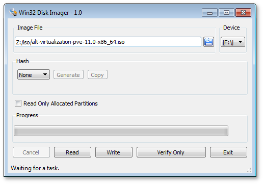 Win32 Disk Imager