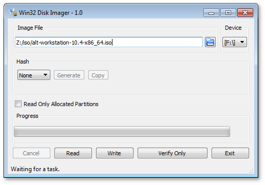 Win32 Disk Imager